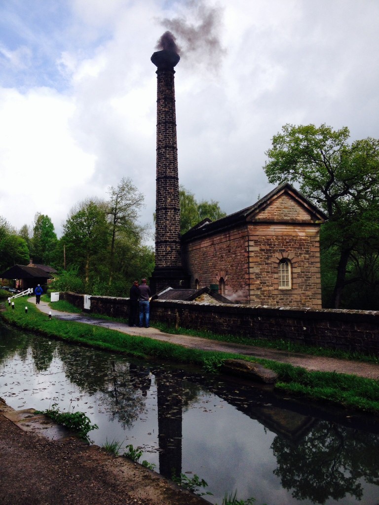 Leawood Pumphouse firing up for our film shoot 